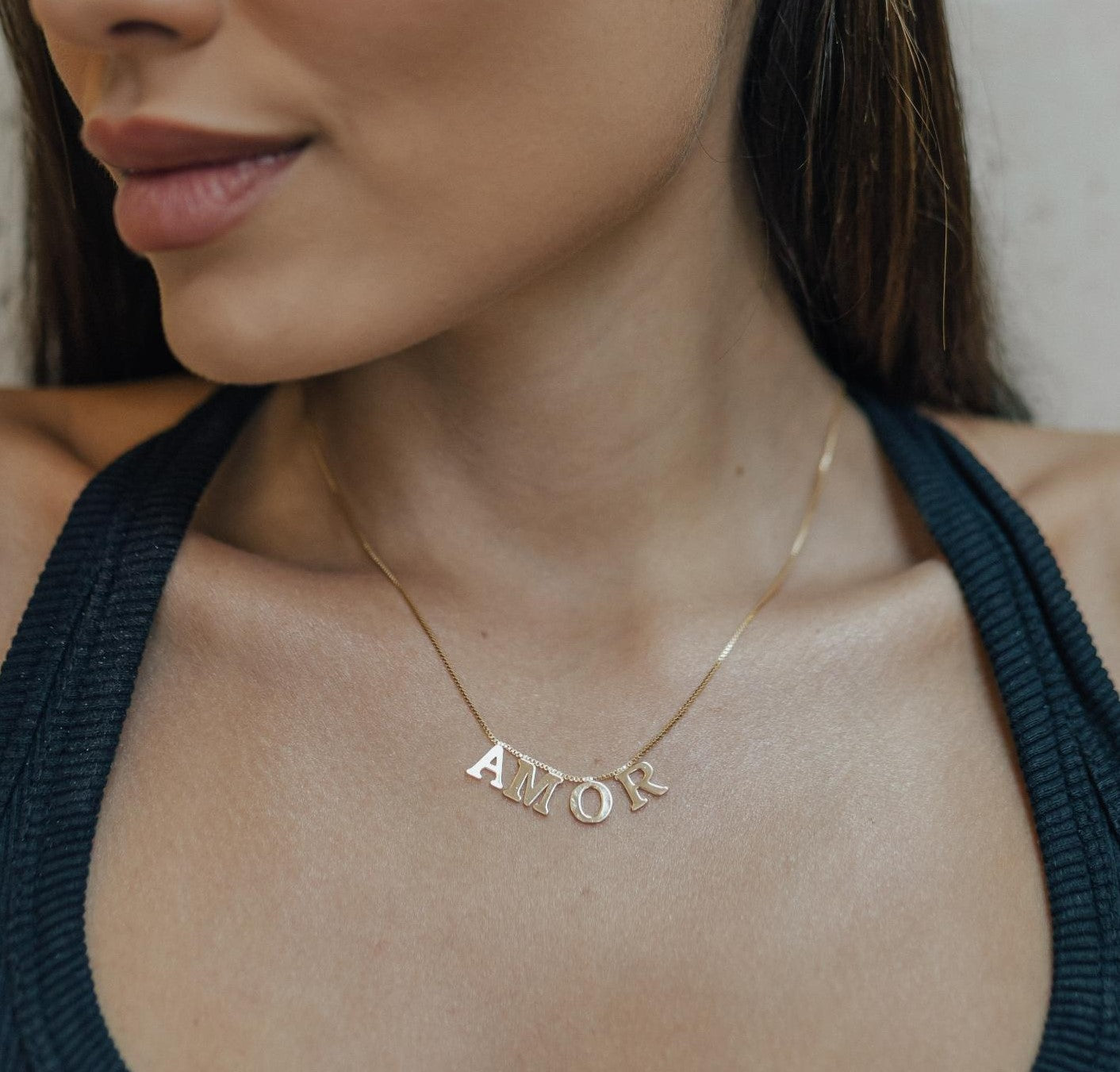 Colar Amor Dourado