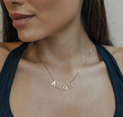 Colar Amor Dourado