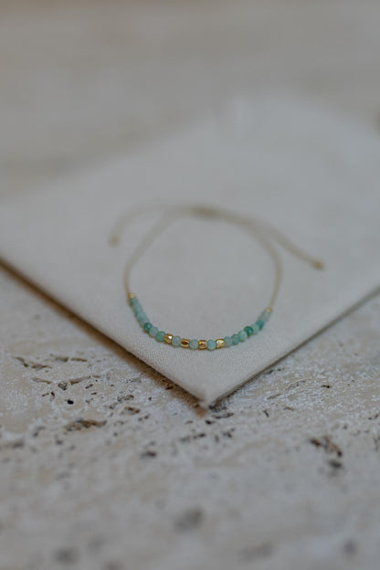 Pulseira Seda Shambala Turmalina