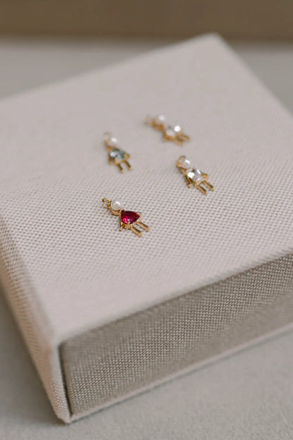 Colar Filhos com Pérolas Dourado