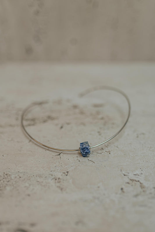 Choker Aro Pedras Naturais