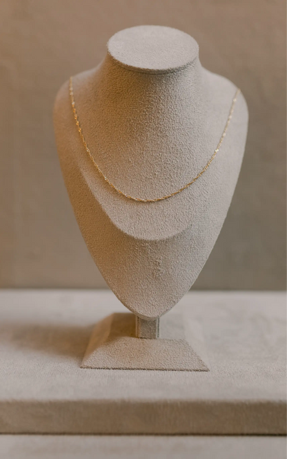 Colar Choker Singapura Dourado