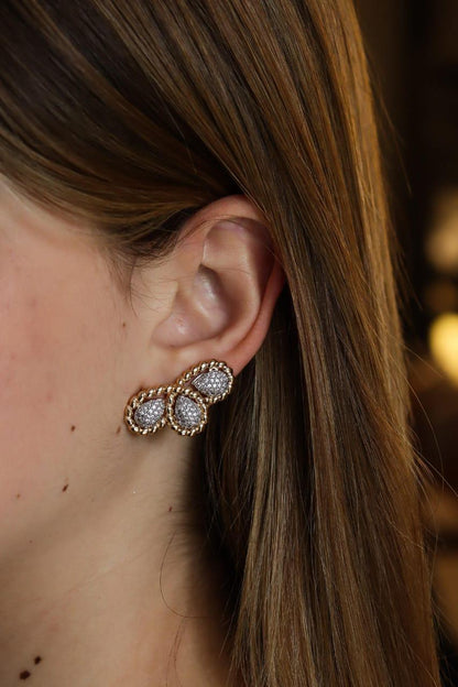Brinco Ear Cuff Gotas Mix de Banhos