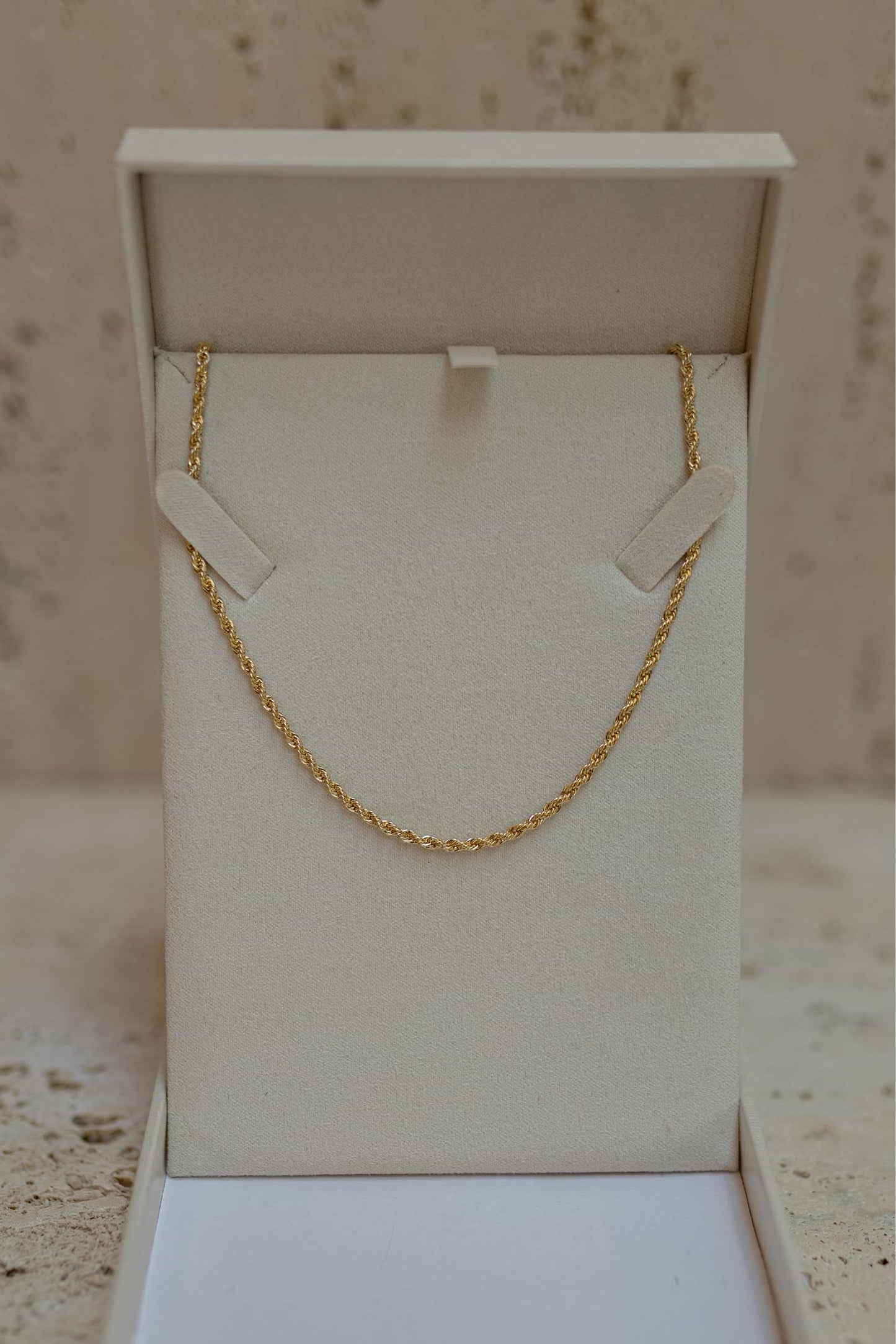 Colar Cordão Baiano 3mm Dourado