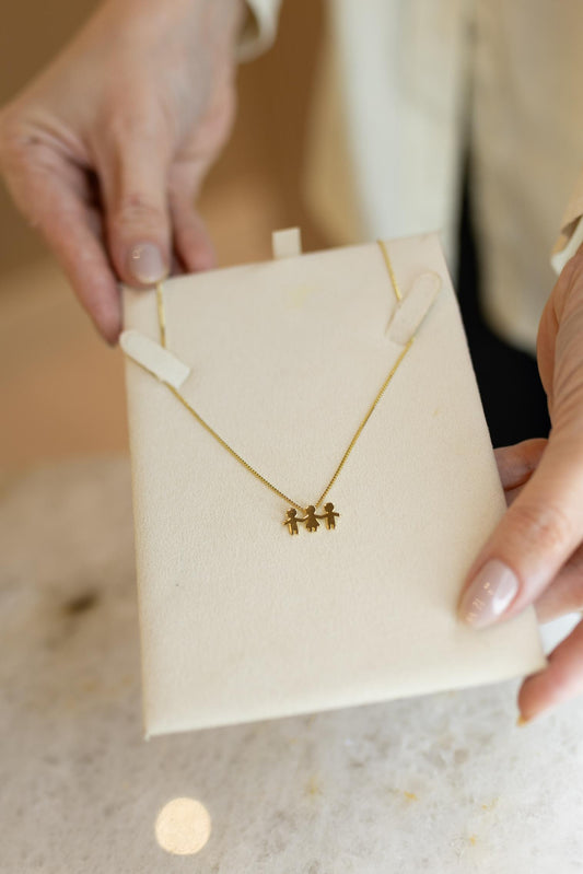 Colar Filhos Dourado