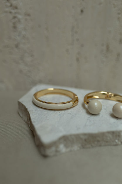 Bracelete Off White Dourado