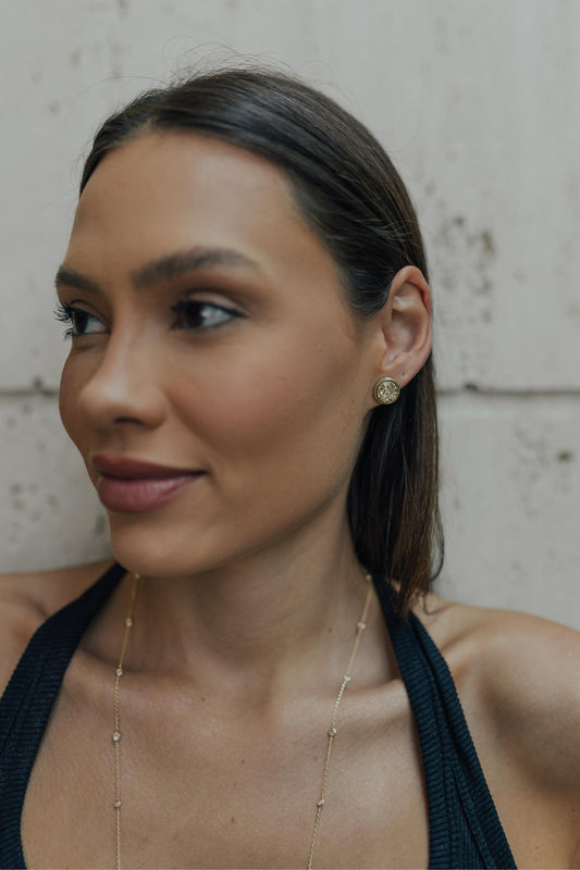 Brinco Kate Drusa Dourado