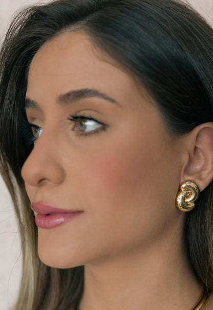 Brinco Encontro Dourado
