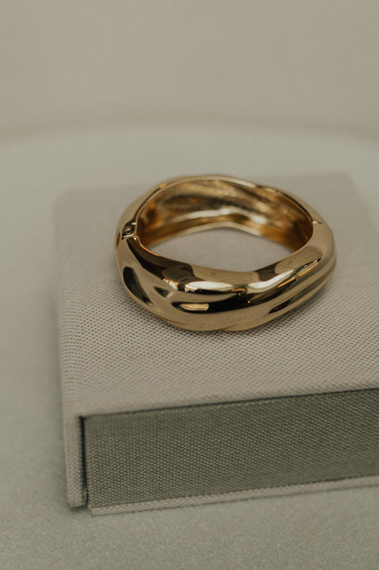 Bracelete Movimento Maxi Dourado