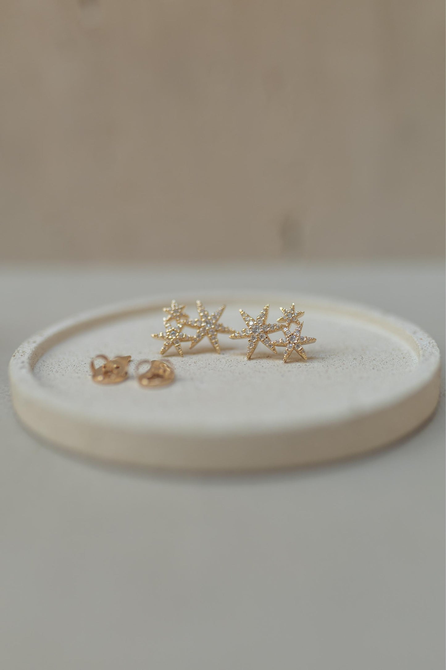 Brinco Ear Cuff Star Dourado