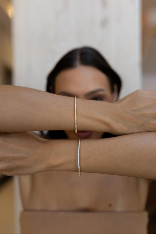 Bracelete Slim Cravejado
