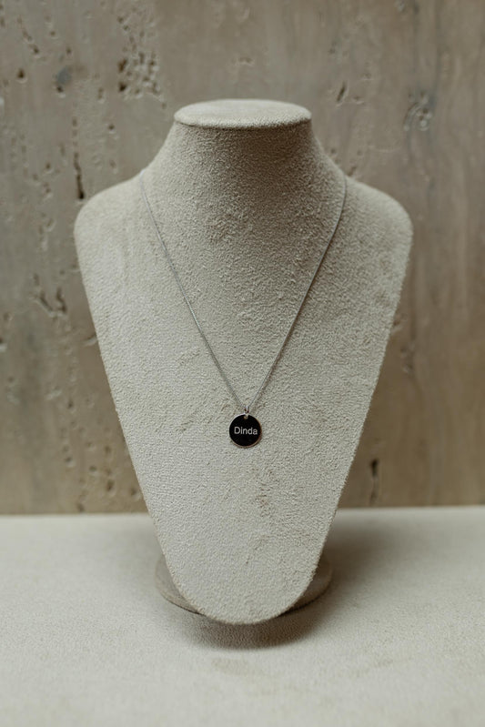 Pingente Dinda Ródio Branco