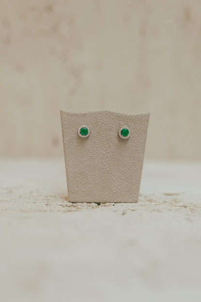 Brinco Ponto de Luz Princesa Ródio Branco