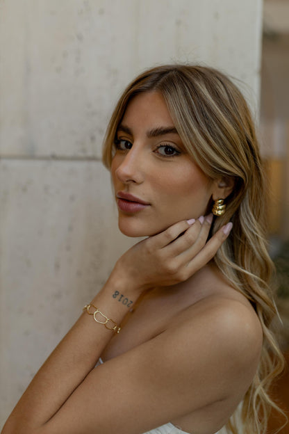 Pulseira Elos Orgânicos Dourado