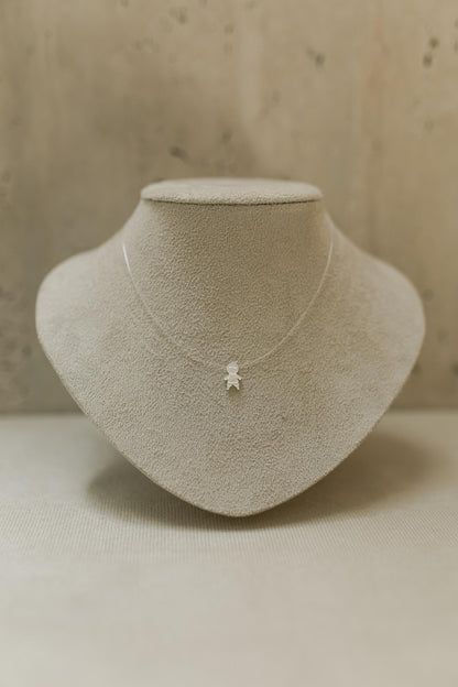 Colar de Nylon Filhos Madrepérola Dourado