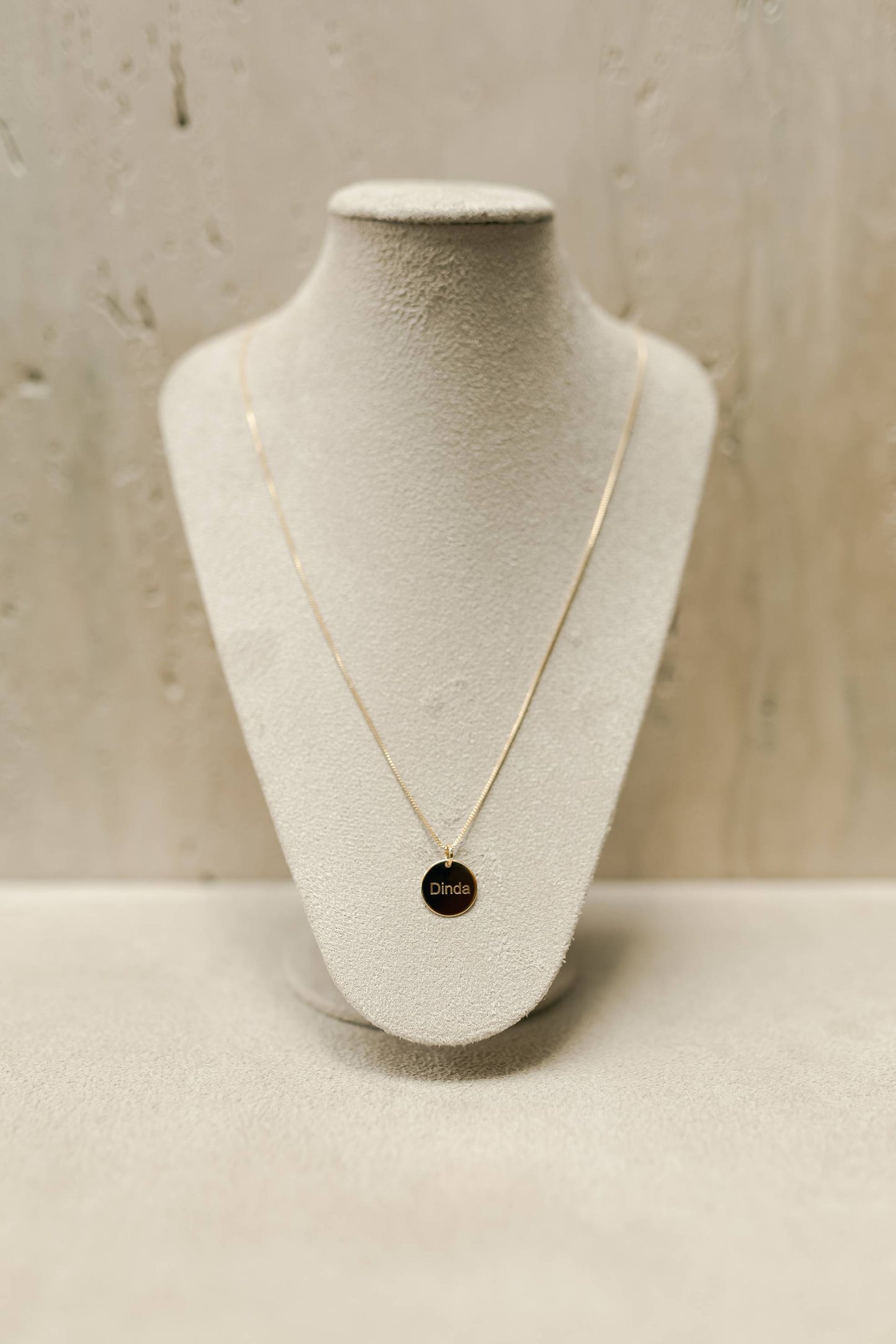 Pingente Dinda Dourado