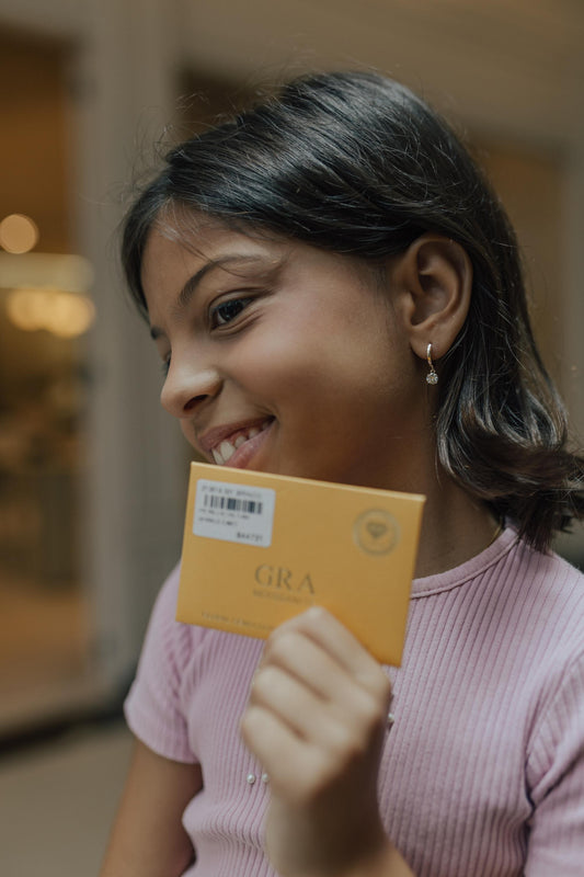 Brinco Argola Prata 925 Ponto de Luz Cristal Moissanite Ródio Branco