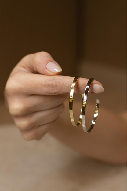 Bracelete Minimalista 4mm Dourado