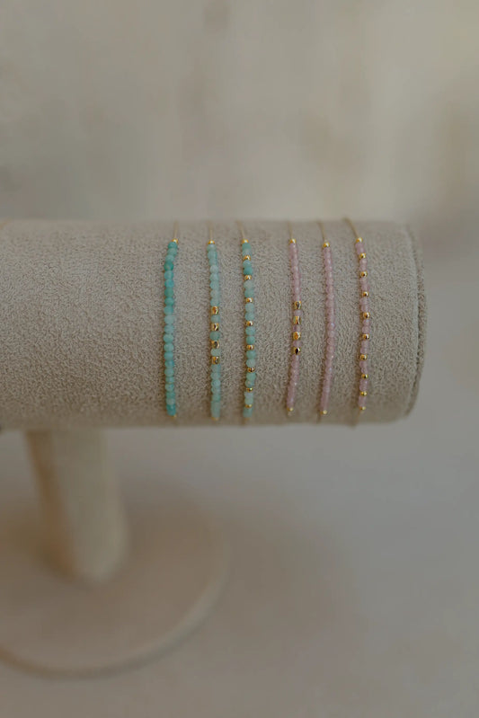 Pulseira Seda Shambala Turmalina