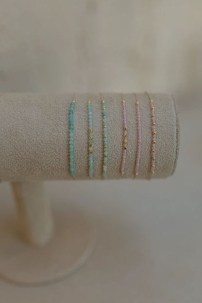 Pulseira Seda Shambala Turmalina