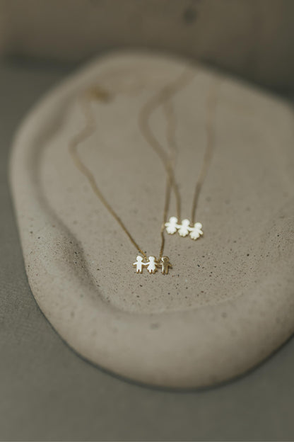 Colar Filhos Dourado