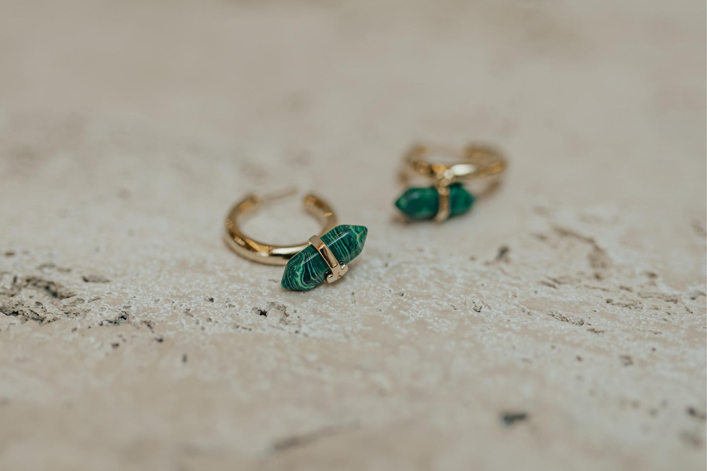 Brinco Argola Sextavado Dourado