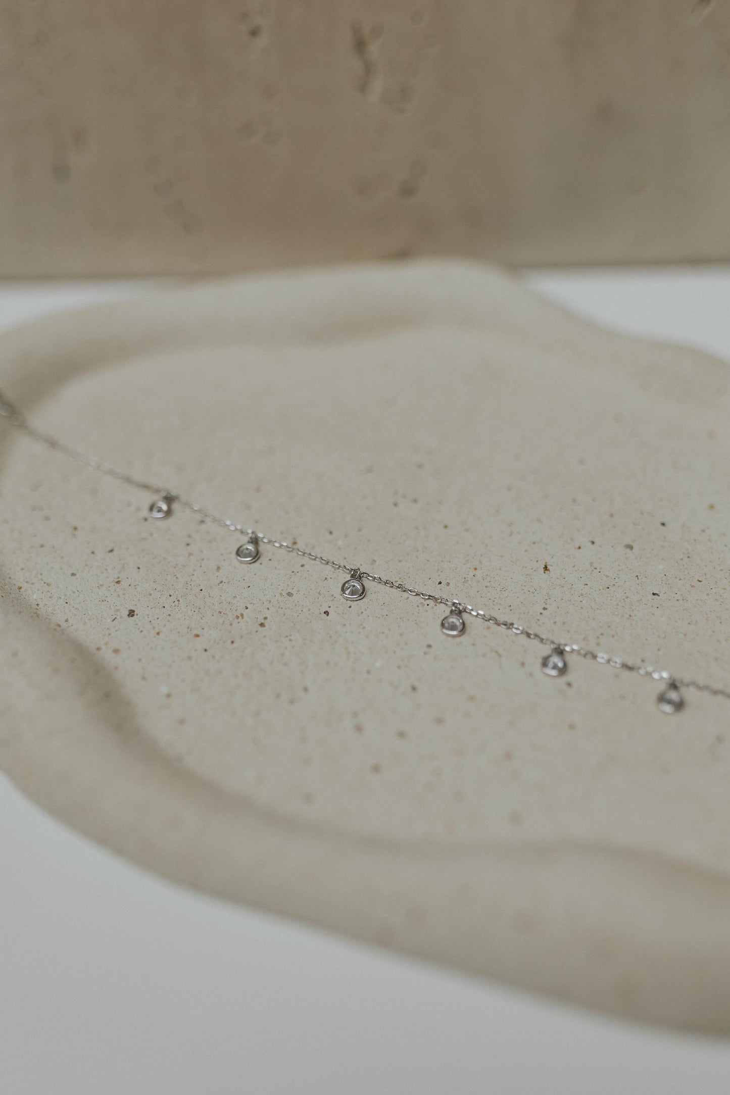 Pulseira Confete Cristal Prata 925 Ródio Branco