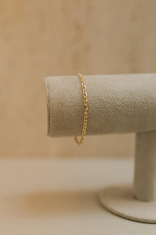 Pulseira Elos Minimalista Dourado