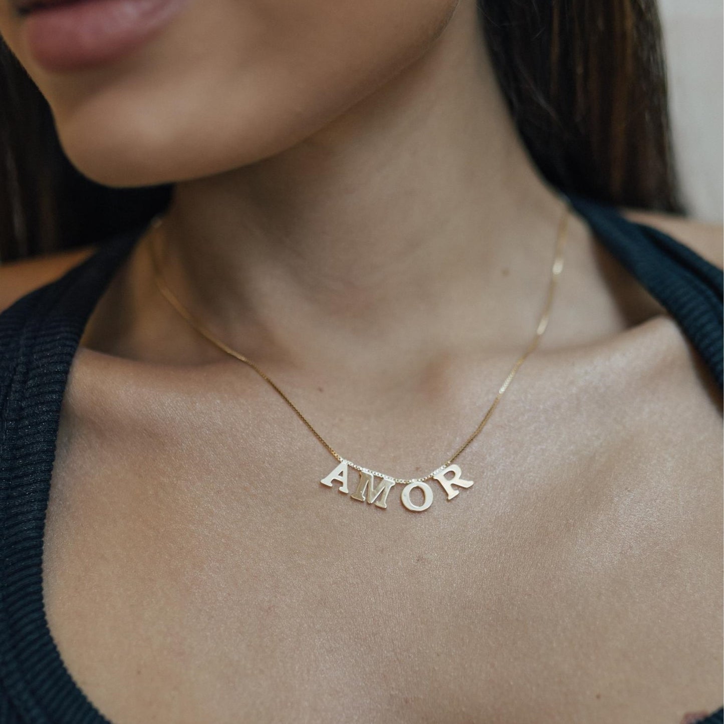 Colar Amor Dourado