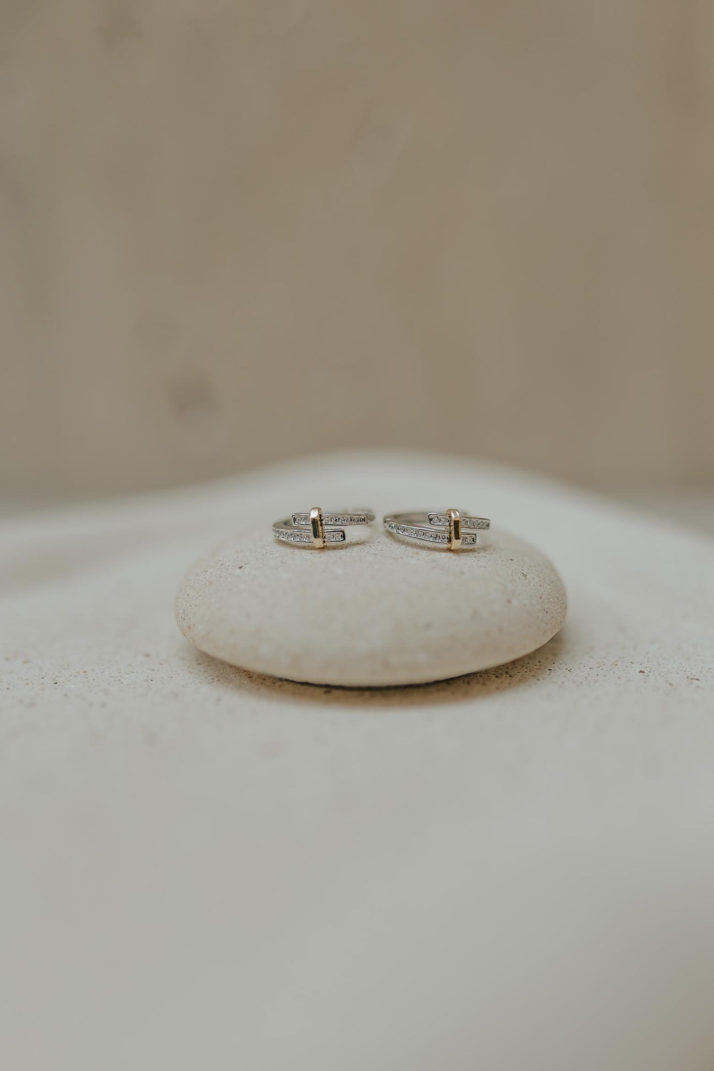 Brinco Argola Cristal Detalhe Mix M Ródio Branco