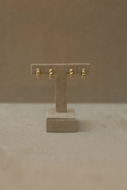 Brinco Argola Click Torcida Maior Dourado