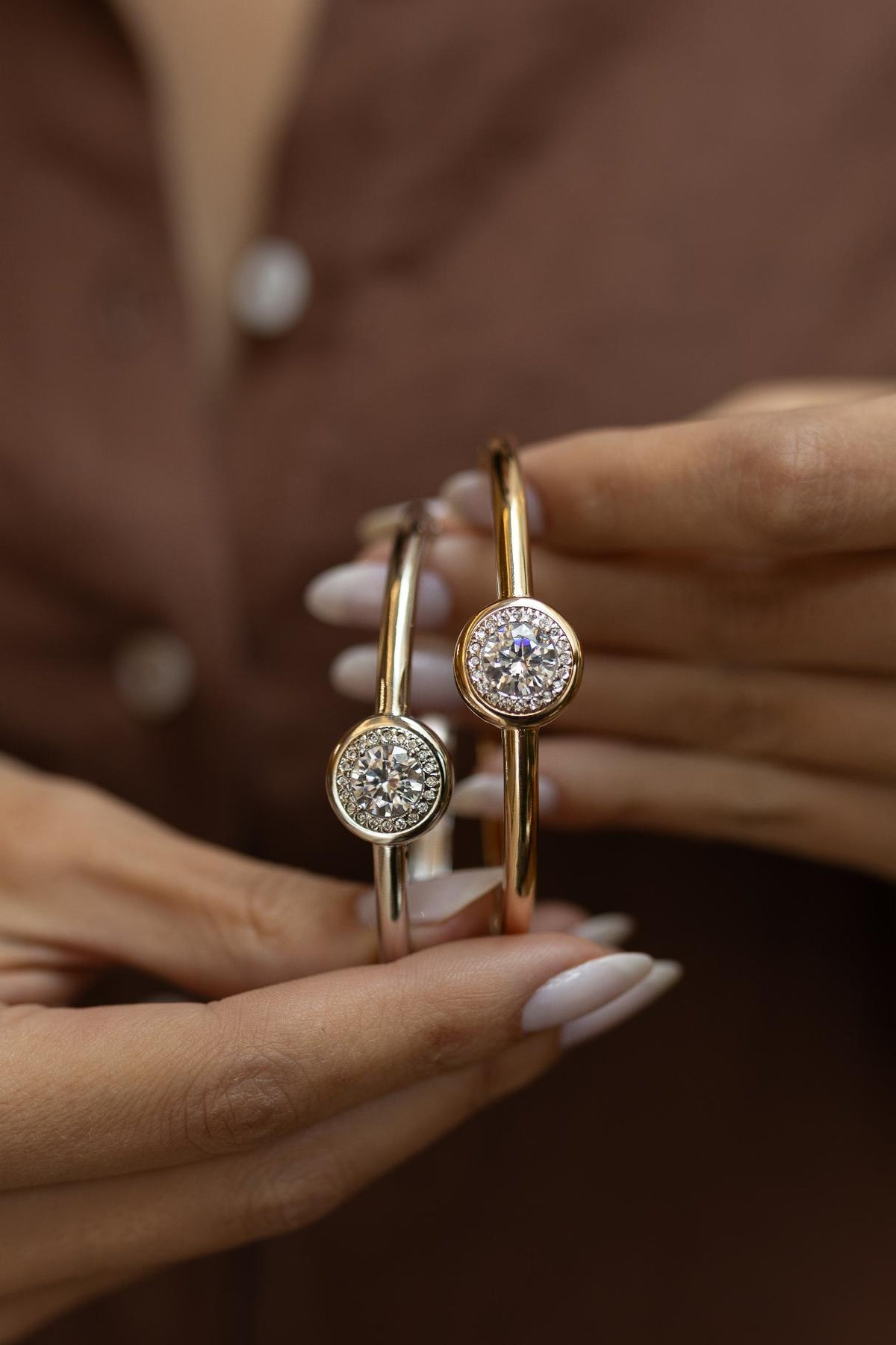 Bracelete Pavê Dourado