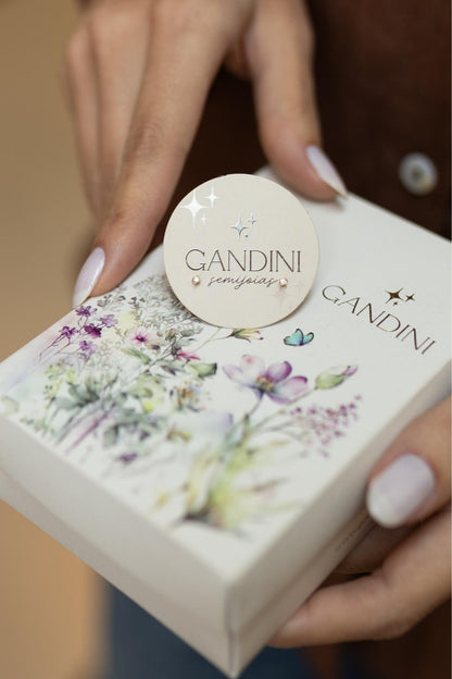 Brinco Mini Ponto de Luz 1,5mm Moissanite Prata 925 Dourado