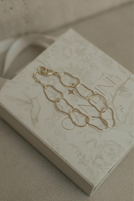 Pulseira Elos Orgânicos Dourado