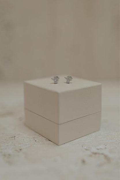 Brinco Infantil Anjo da Guarda Prata 925 Ródio Branco