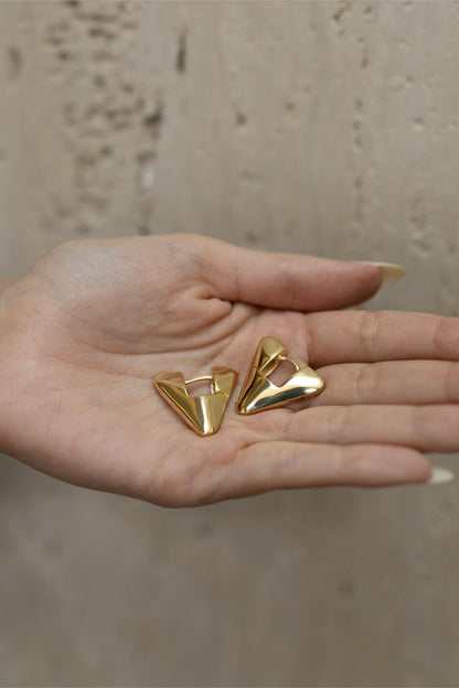Brinco Argola Inspo V Dourado