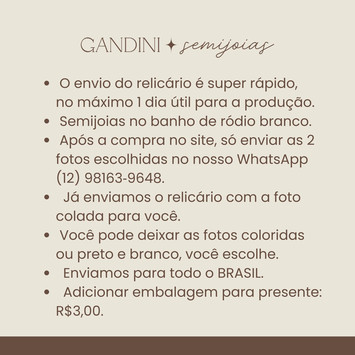 Colar Relicário Borda Trabalhada Ródio Branco