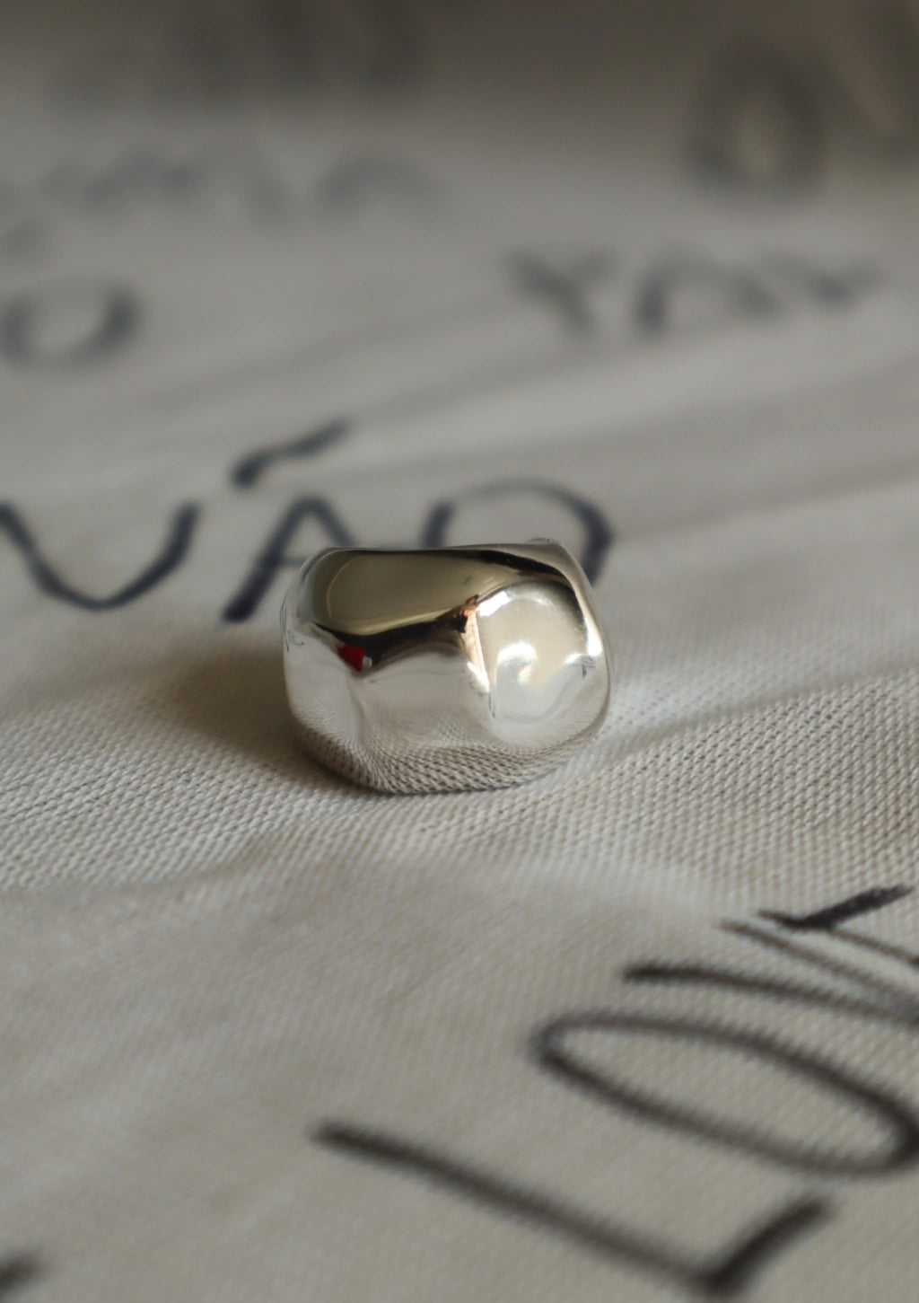 Piercing Poésie Ródio Branco