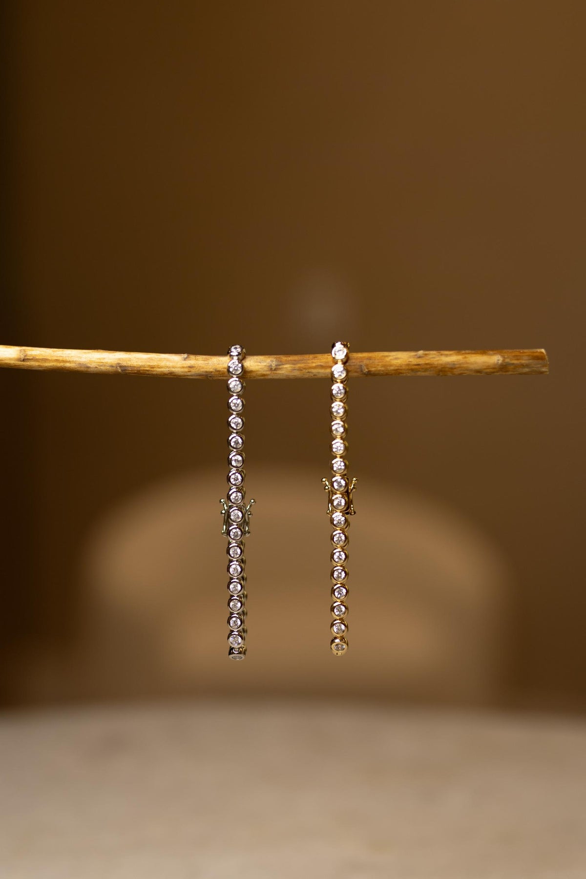 Pulseira Riviera Confete Cristal Ródio Branco
