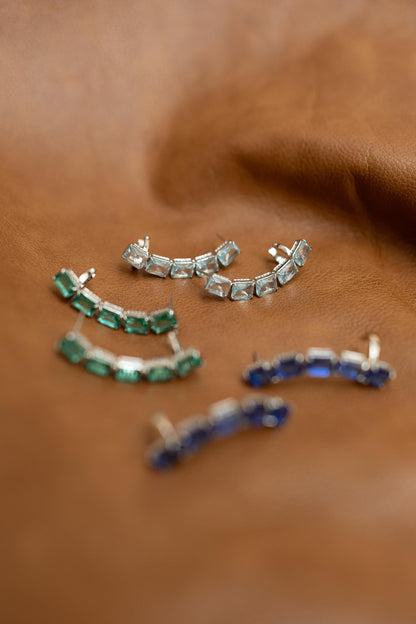 Brinco Ear Cuff Glam Zircônias