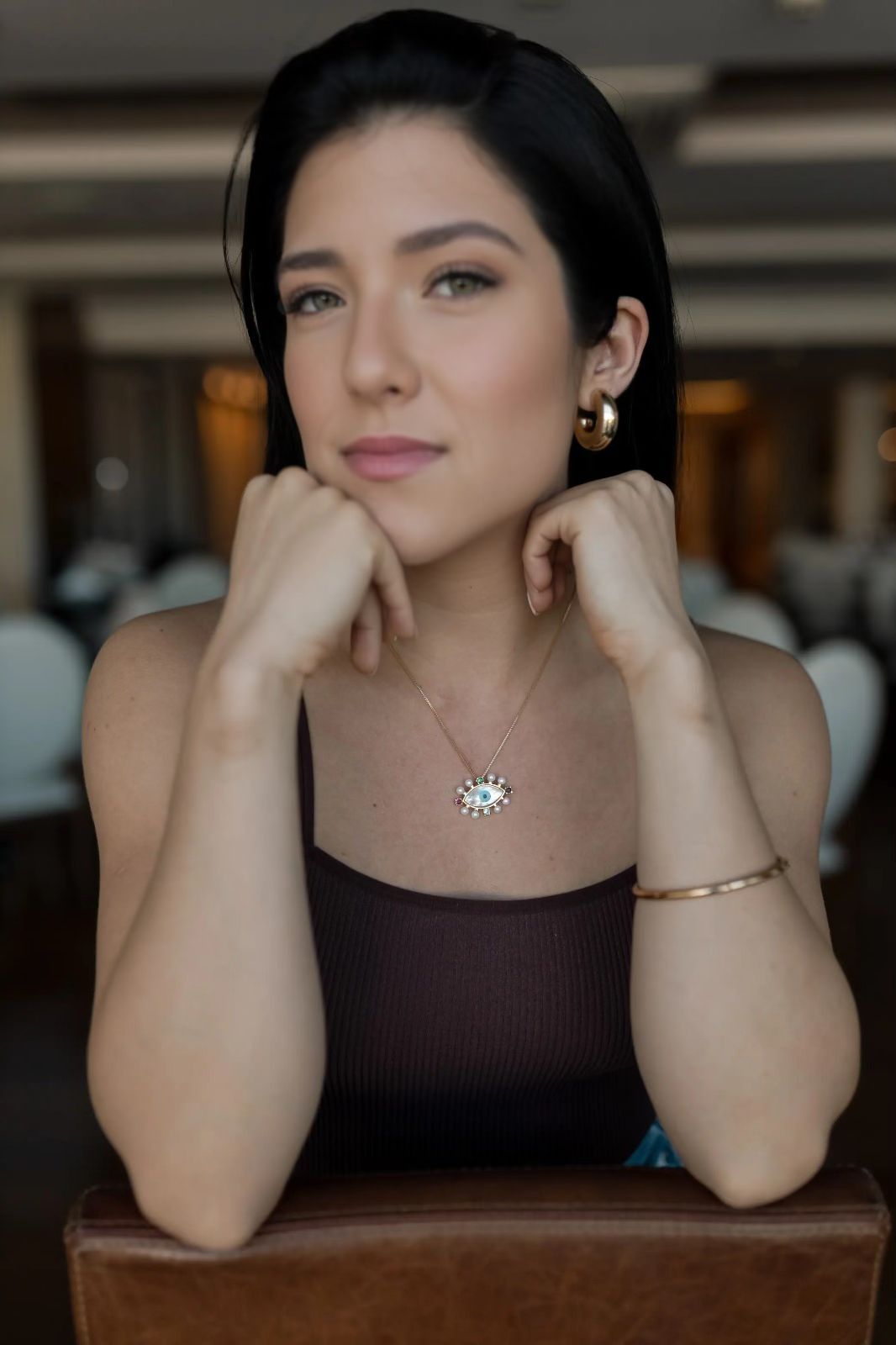 Bracelete Liso Fechado Dourado