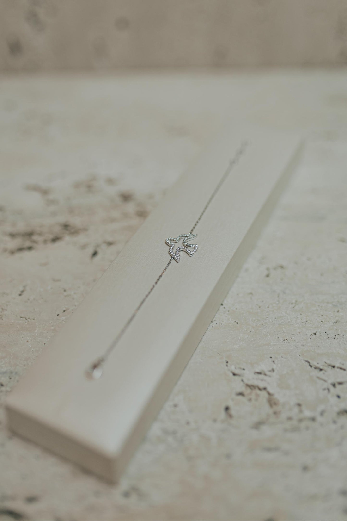 Pulseira Espírito Santo Cravejado Prata 925