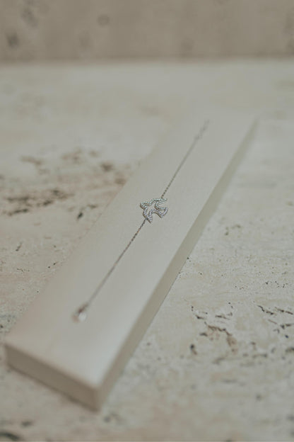 Pulseira Espírito Santo Cravejado Prata 925