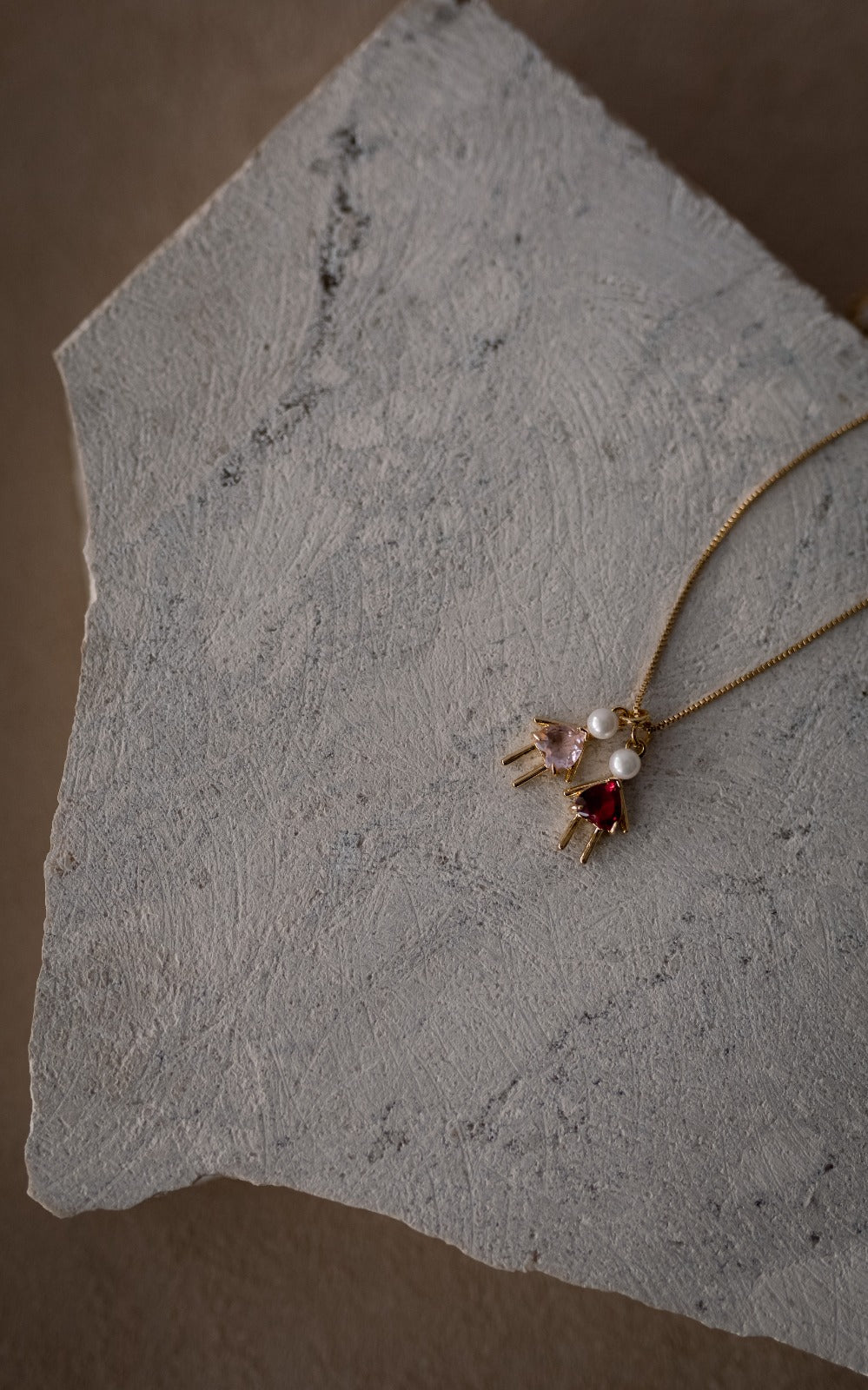 Colar Filhos com Pérolas Dourado