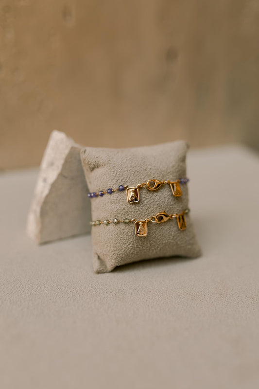Pulseira de Escapulário Tradicional Dourado