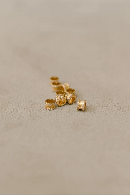 Colar Filhos Cravejado Dourado