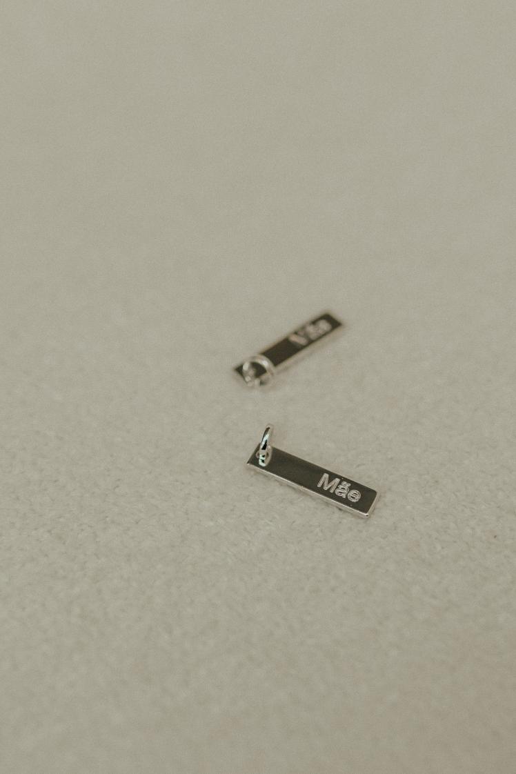 Pingente Mãe Ródio Branco